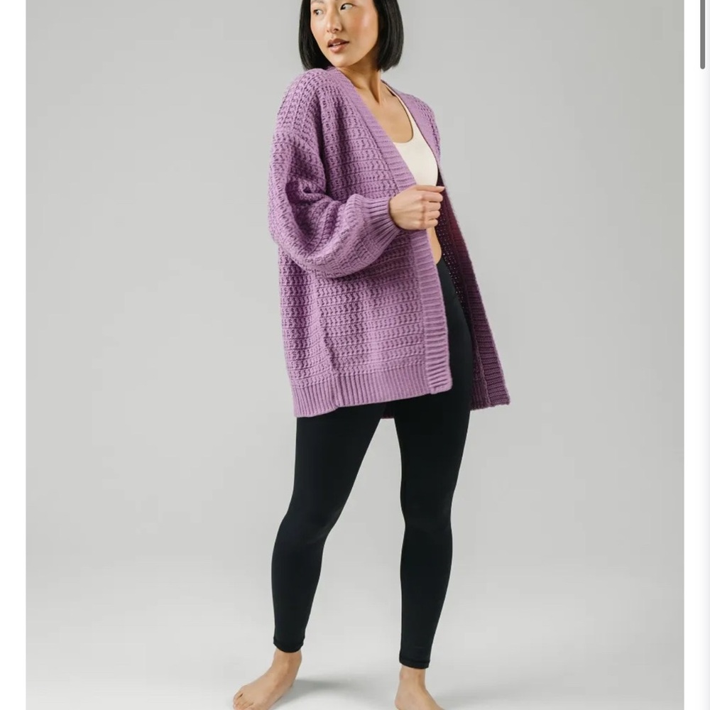 Zyia Petra Lilac Cardigan